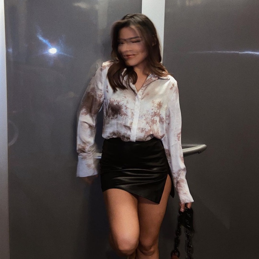 Tie dye button down